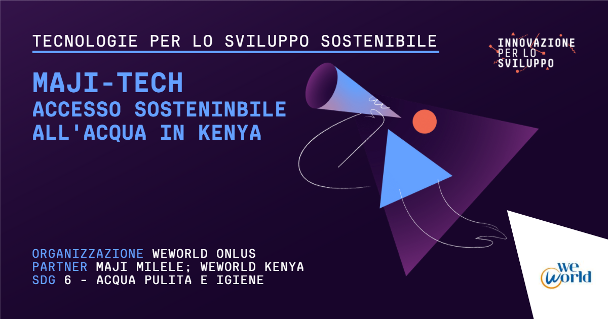 Progetto Maji-Tech in Kenya