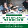 [Webinar] Master ICT for Development and Social Good 2022/2023