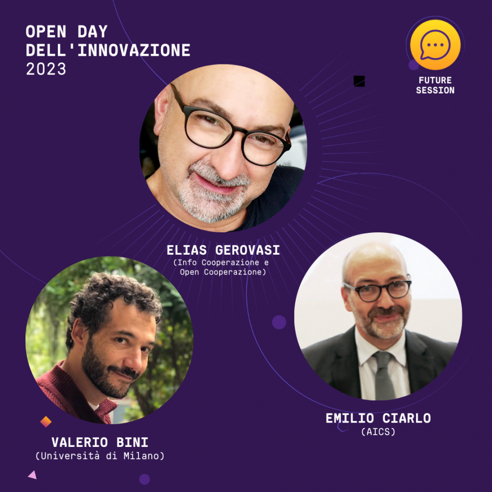 Elias Gerovasi, Valerio Bini, Emilio Ciarlo – Open Day dell'Innovazione 2023