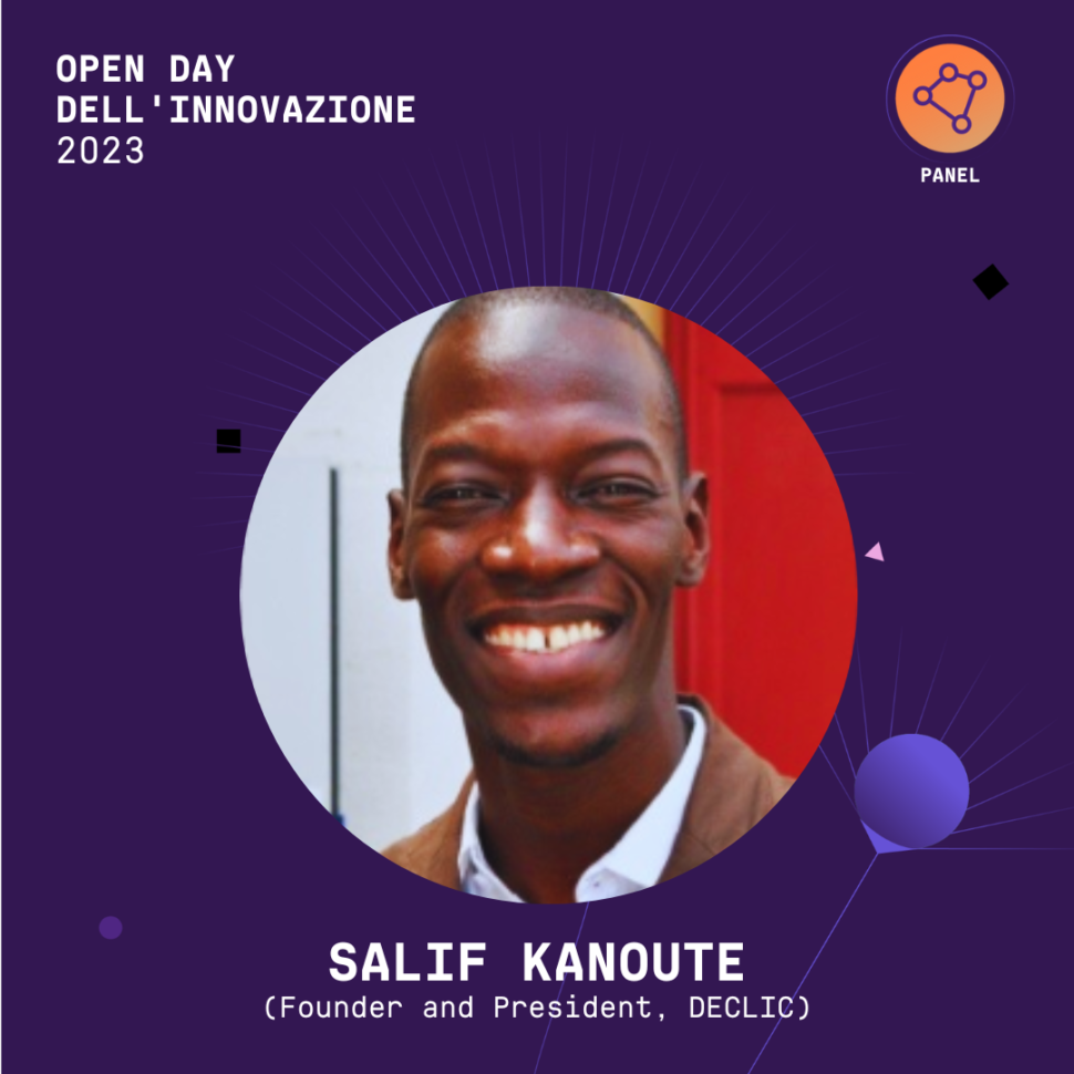 Salif Kanoute – Open Day dell'Innovazione 2023