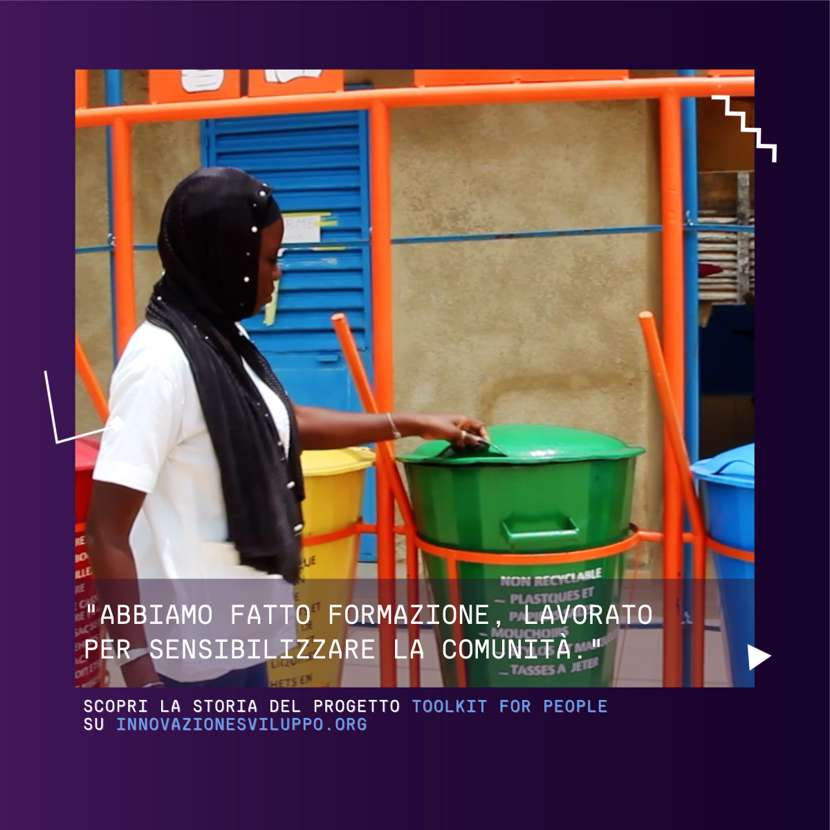 Tecnologia civica per la gestione dei rifiuti in Senegal